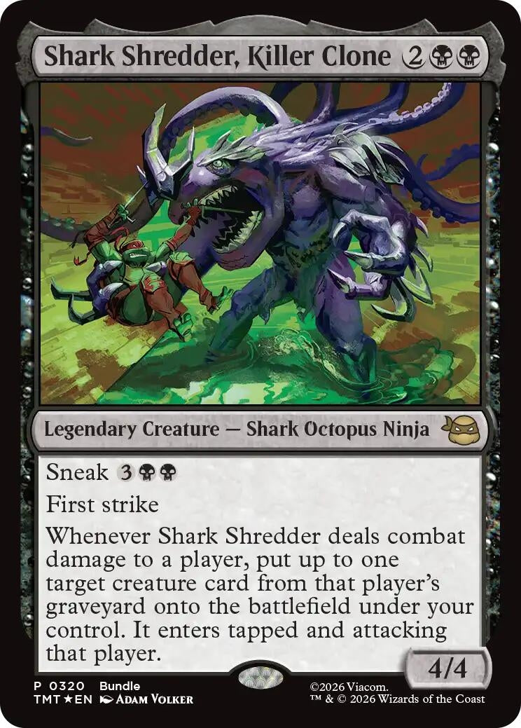 Image for Shark Shredder, Killer Clone (320) (Unique and Miscellaneous Promos) (UMP) - Magic: The Gathering