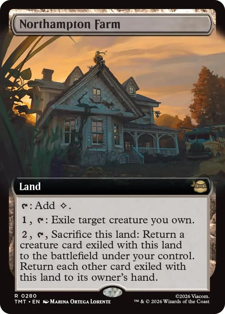 Image for Northampton Farm (Extended Art) (280) (Teenage Mutant Ninja Turtles) - Magic: The Gathering
