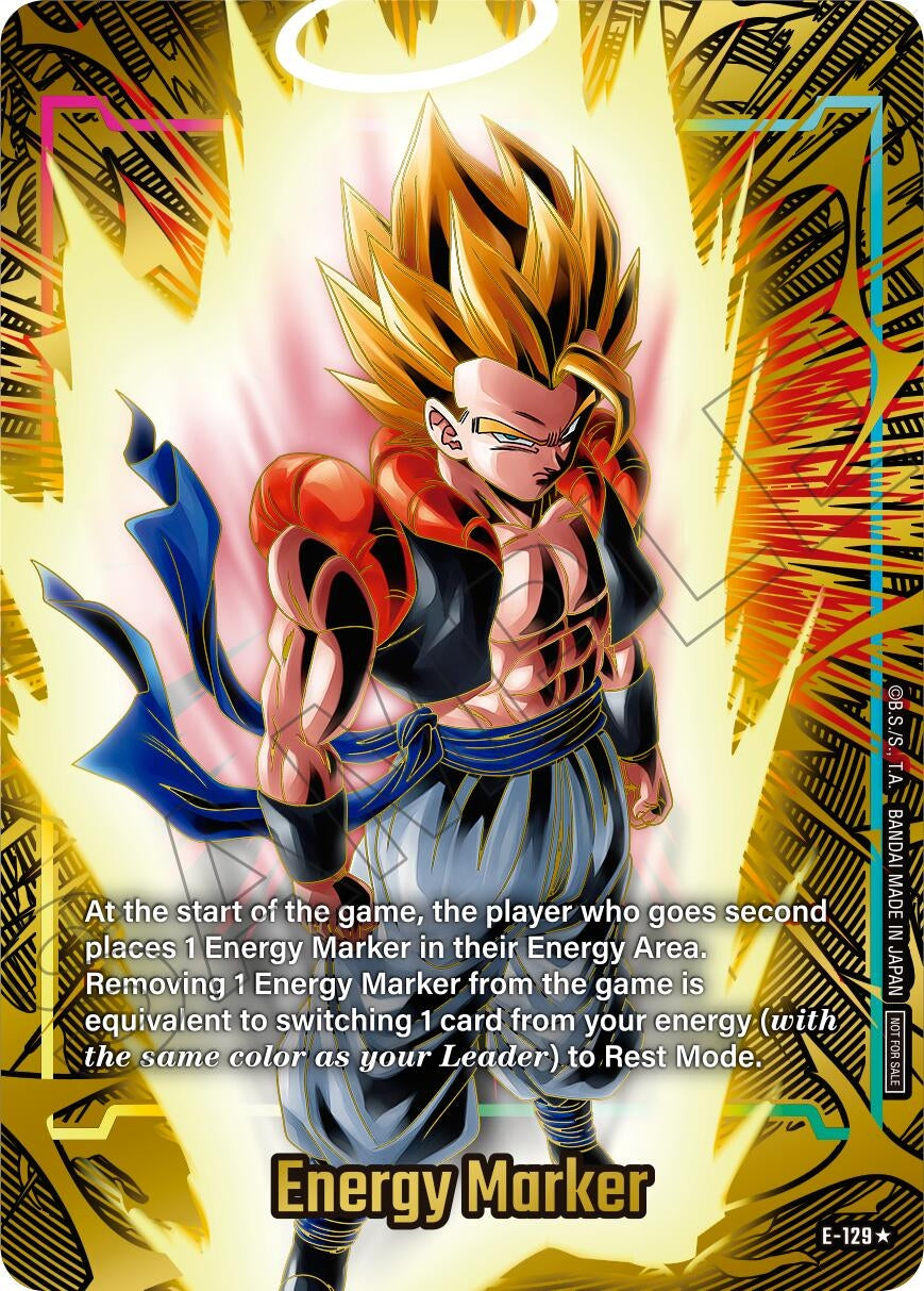 Image for Energy Marker (E-129) (Gold) (E-129) (Fusion World Energy Markers) (DBSFW_EM) - Dragon Ball Super: Fusion World