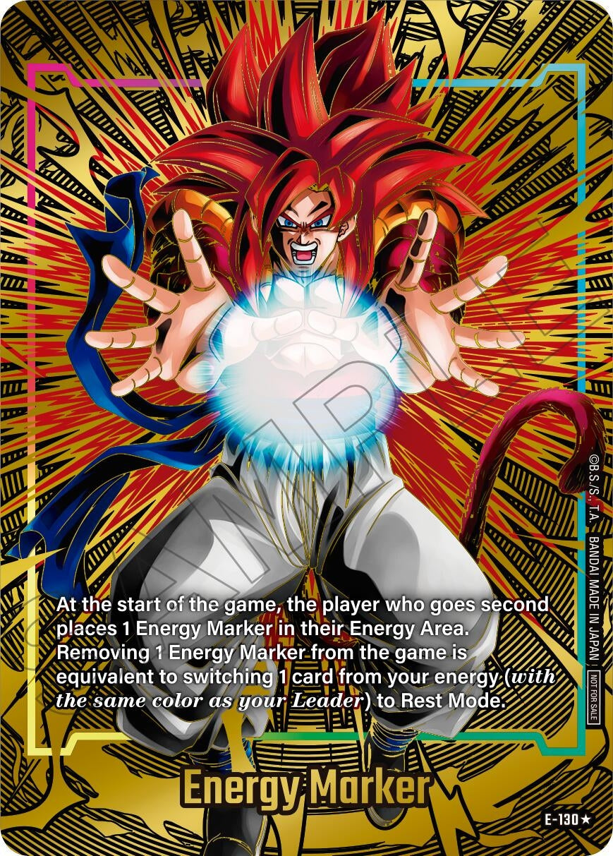 Image for Energy Marker (E-130) (Gold) (E-130) (Fusion World Energy Markers) (DBSFW_EM) - Dragon Ball Super: Fusion World