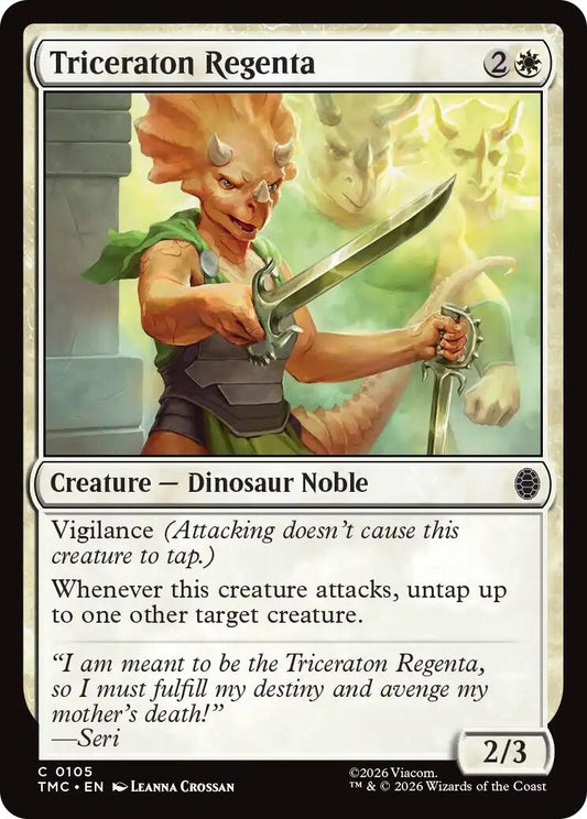Image for Triceraton Regenta (105) (Teenage Mutant Ninja Turtles) - Magic: The Gathering
