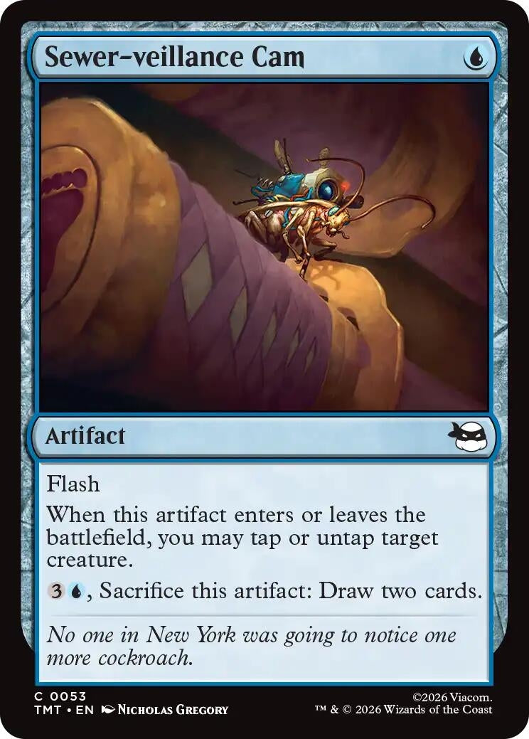 Image for Sewer-veillance Cam (53) (Teenage Mutant Ninja Turtles) - Magic: The Gathering