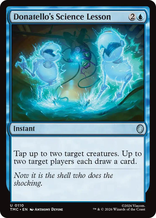 Image for Donatello's Science Lesson (110) (Teenage Mutant Ninja Turtles) - Magic: The Gathering