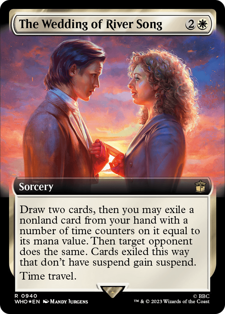 The Wedding of River Song (Extended Art) (Surge Foil) [Doctor Who] | Red Riot Games CA