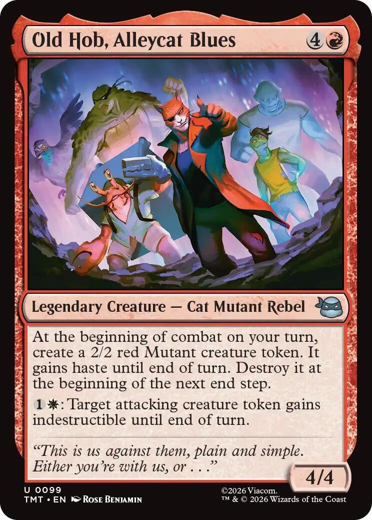 Image for Old Hob, Alleycat Blues (99) (Teenage Mutant Ninja Turtles) - Magic: The Gathering