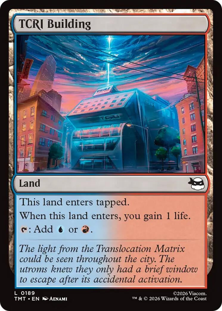 Image for TCRI Building (189) (Teenage Mutant Ninja Turtles) - Magic: The Gathering
