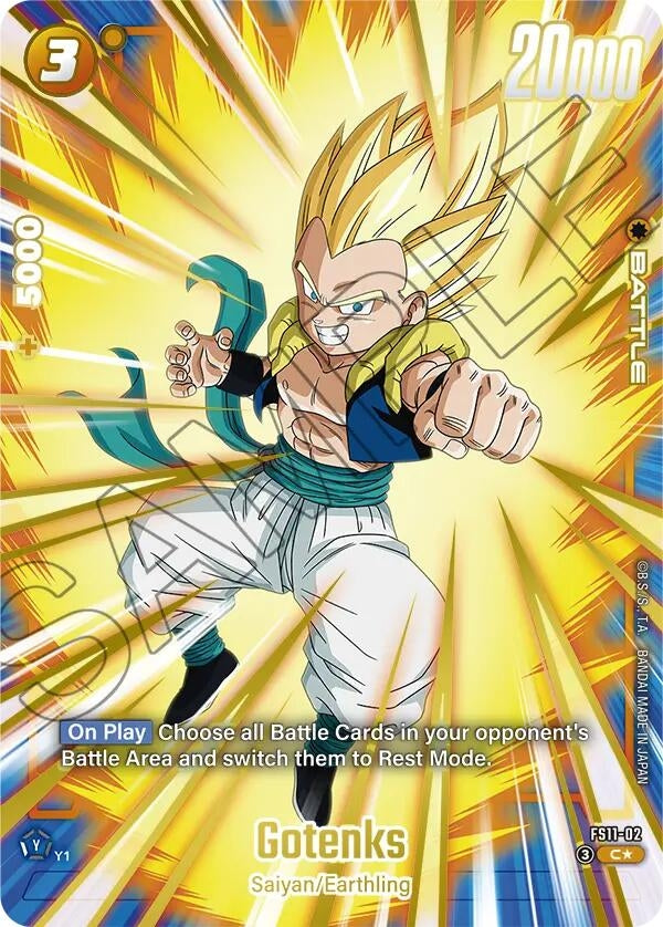 Image for Gotenks - FS11-02 (Gold) (FS11-02) (Starter Deck EX: The Phase of Evolution) - Dragon Ball Super: Fusion World