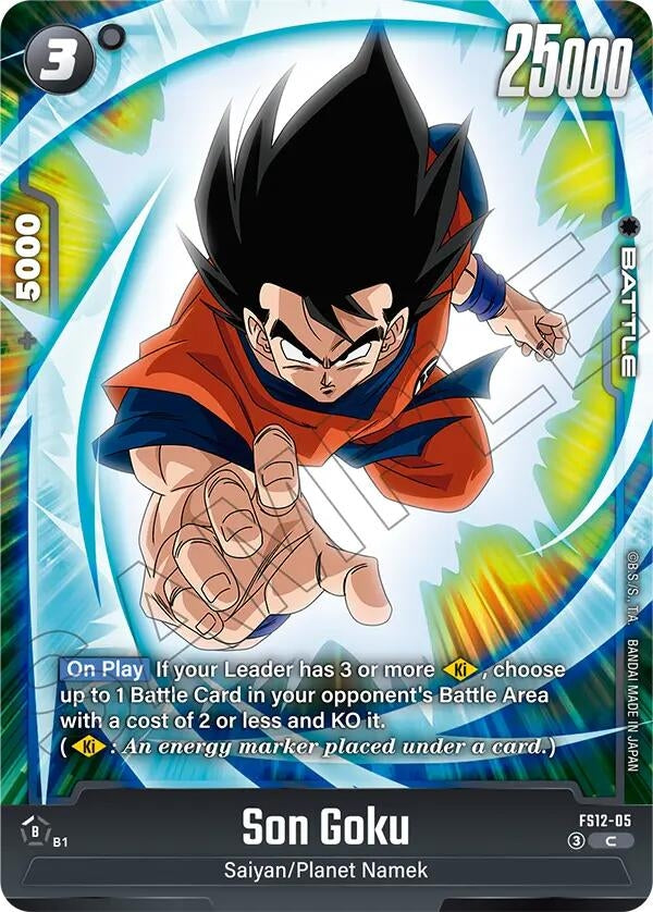 Image for Son Goku - FS12-05 (FS12-05) (Starter Deck EX: The Beat of Ki) - Dragon Ball Super: Fusion World