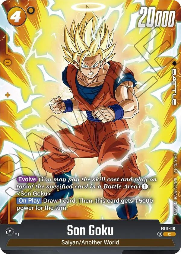 Image for Son Goku - FS11-06 (FS11-06) (Starter Deck EX: The Phase of Evolution) - Dragon Ball Super: Fusion World
