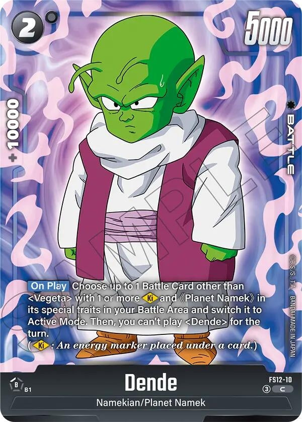 Image for Dende (FS12-10) (Starter Deck EX: The Beat of Ki) - Dragon Ball Super: Fusion World
