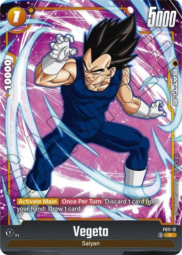 Image for Vegeta - FS11-12 (FS11-12) (Starter Deck EX: The Phase of Evolution) - Dragon Ball Super: Fusion World
