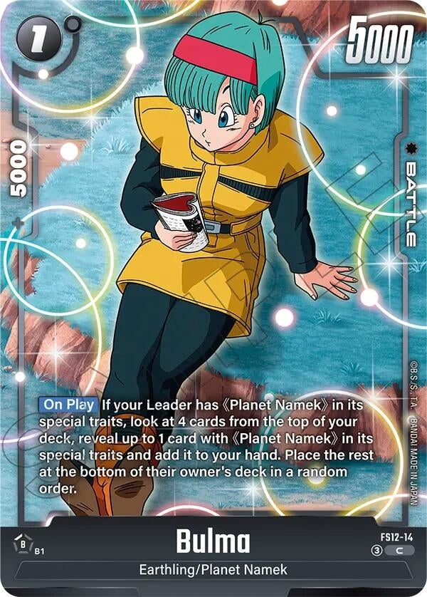 Image for Bulma - FS12-14 (FS12-14) (Starter Deck EX: The Beat of Ki) - Dragon Ball Super: Fusion World