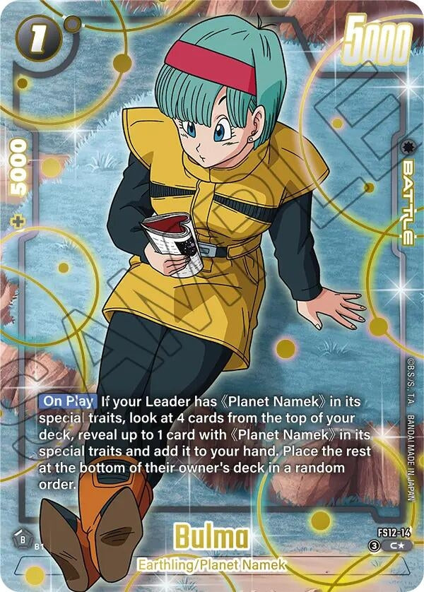 Image for Bulma - FS12-14 (Gold) (FS12-14) (Starter Deck EX: The Beat of Ki) - Dragon Ball Super: Fusion World