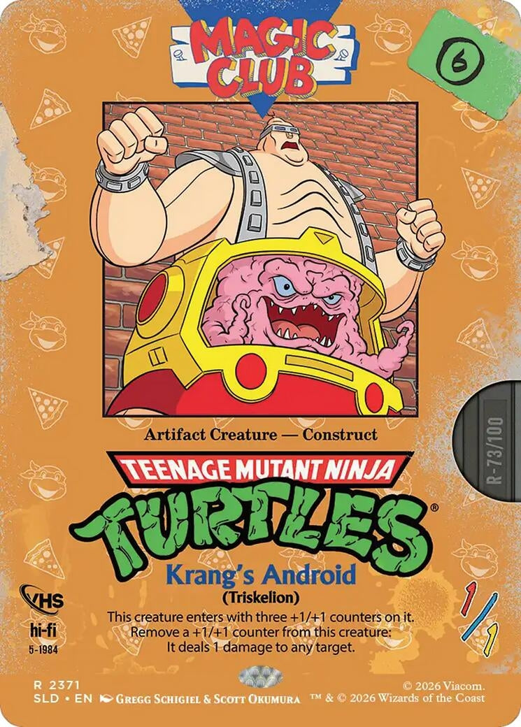 Image for Krang's Android - Triskelion (2371) (Secret Lair Drop Series) (SLD) - Magic: The Gathering