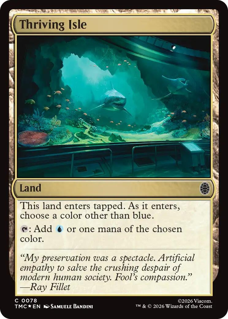 Image for Thriving Isle (Surge Foil) (78) (Teenage Mutant Ninja Turtles) - Magic: The Gathering