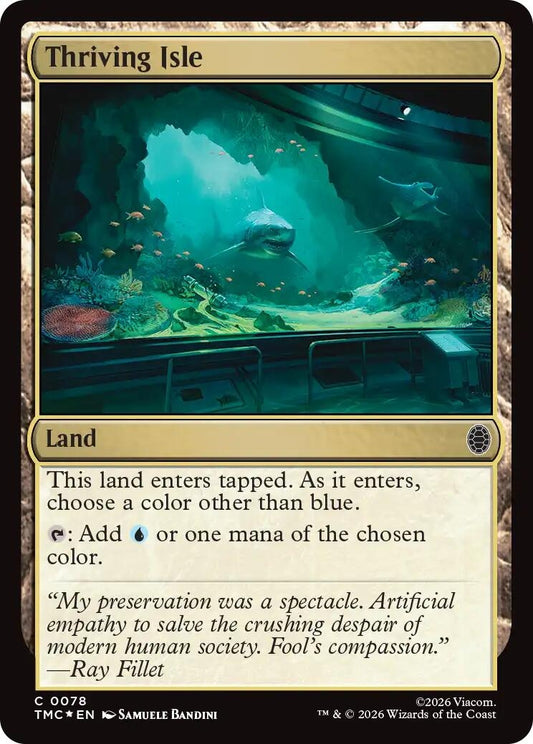 Image for Thriving Isle (Surge Foil) (78) (Teenage Mutant Ninja Turtles) - Magic: The Gathering