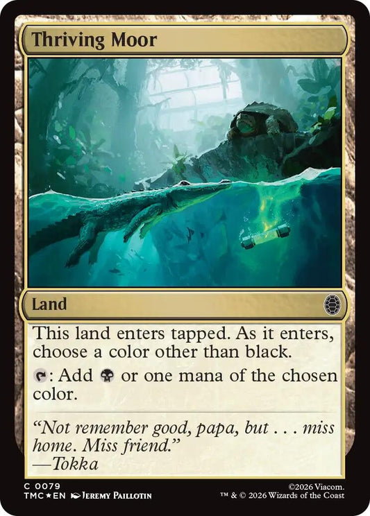 Image for Thriving Moor (Surge Foil) (79) (Teenage Mutant Ninja Turtles) - Magic: The Gathering