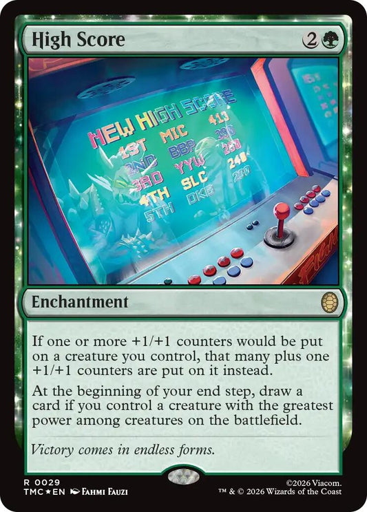Image for High Score (Surge Foil) (29) (Teenage Mutant Ninja Turtles) - Magic: The Gathering