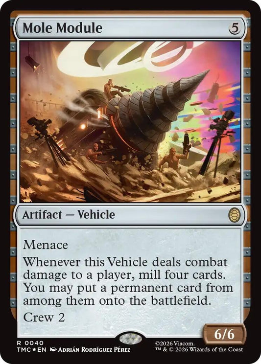 Image for Mole Module (Surge Foil) (40) (Teenage Mutant Ninja Turtles) - Magic: The Gathering