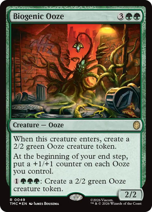 Image for Biogenic Ooze (Surge Foil) (49) (Teenage Mutant Ninja Turtles) - Magic: The Gathering