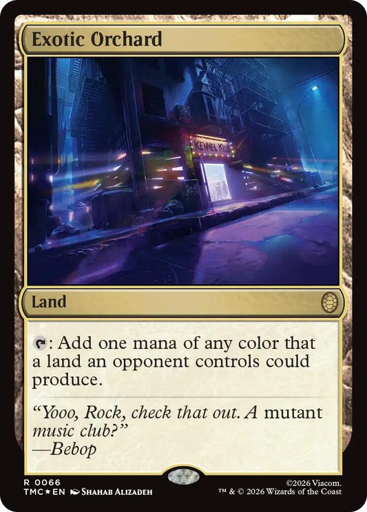 Image for Exotic Orchard (Surge Foil) (66) (Teenage Mutant Ninja Turtles) - Magic: The Gathering
