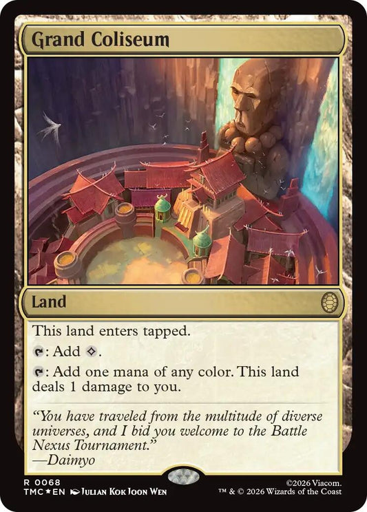 Image for Grand Coliseum (Surge Foil) (68) (Teenage Mutant Ninja Turtles) - Magic: The Gathering