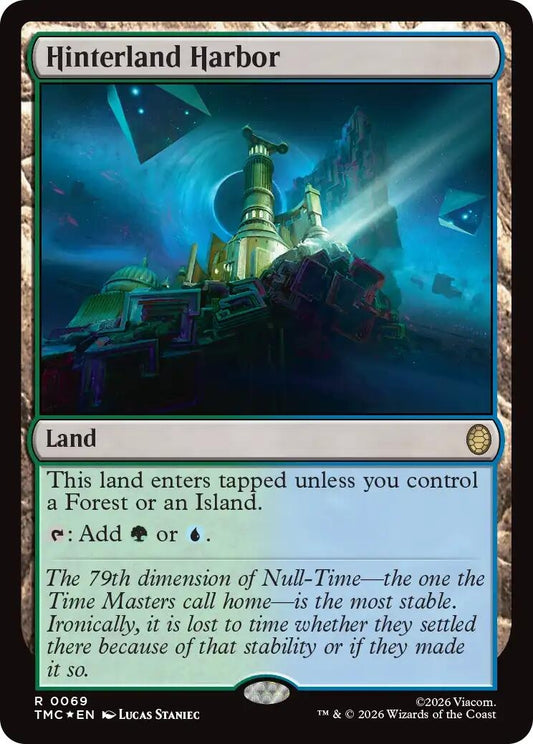 Image for Hinterland Harbor (Surge Foil) (69) (Teenage Mutant Ninja Turtles) - Magic: The Gathering