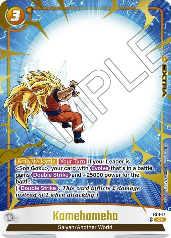 Image for Kamehameha (Gold) (FS11-17) (Starter Deck EX: The Phase of Evolution) - Dragon Ball Super: Fusion World