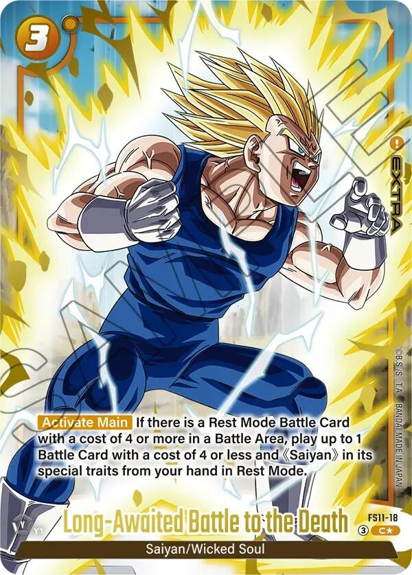 Image for Long-Awaited Battle to the Death (Gold) (FS11-18) (Starter Deck EX: The Phase of Evolution) - Dragon Ball Super: Fusion World