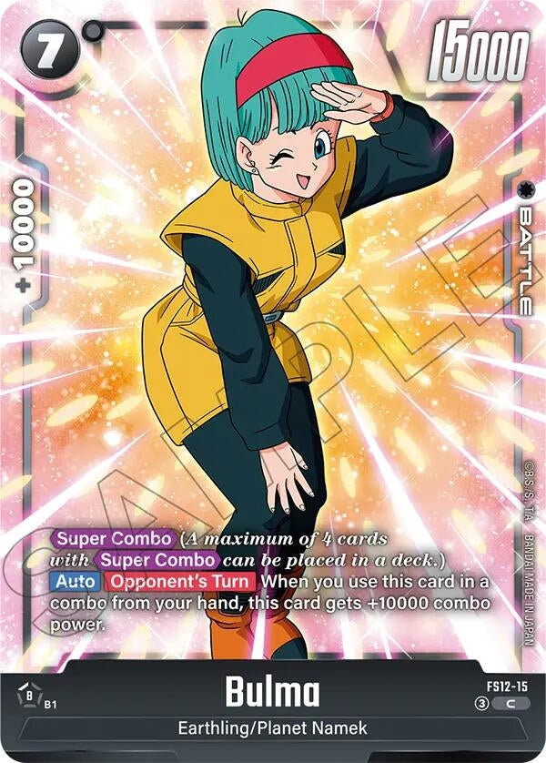 Image for Bulma - FS12-15 (FS12-15) (Starter Deck EX: The Beat of Ki) - Dragon Ball Super: Fusion World