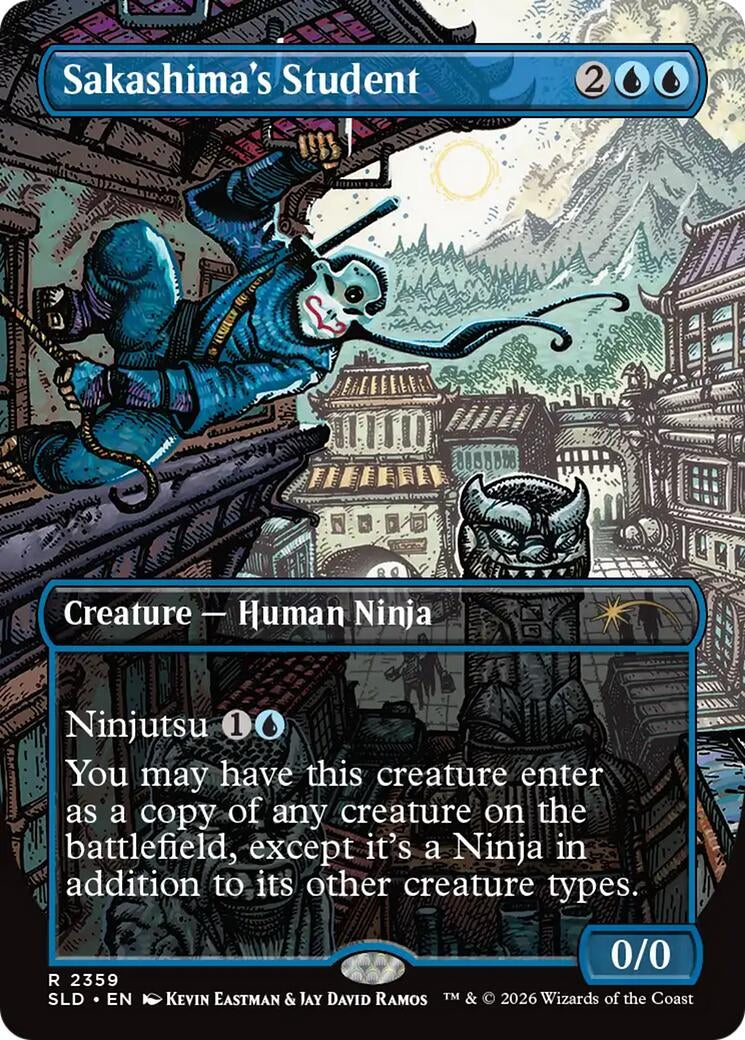 Image for Sakashima's Student (2359) (2359) (Secret Lair Drop Series) (SLD) - Magic: The Gathering