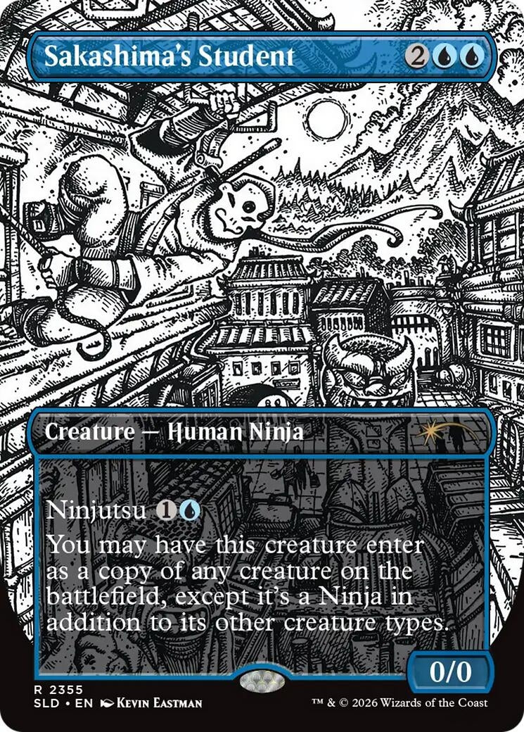Image for Sakashima's Student (2355) (2355) (Secret Lair Drop Series) (SLD) - Magic: The Gathering