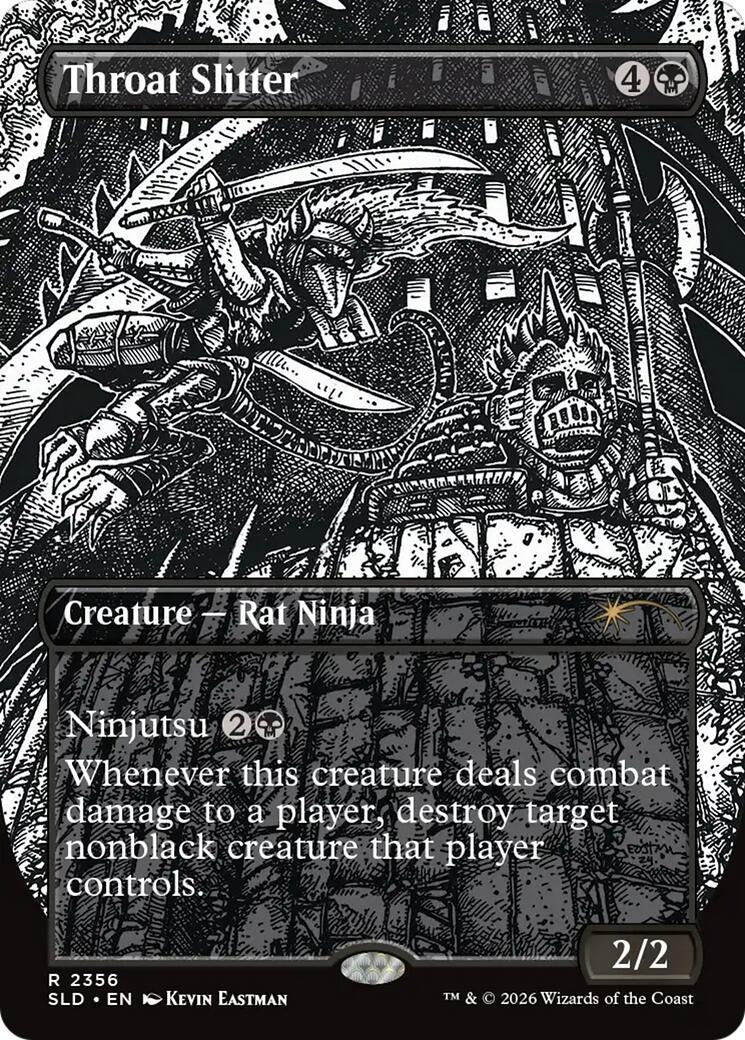 Image for Throat Slitter (2356) (2356) (Secret Lair Drop Series) (SLD) - Magic: The Gathering