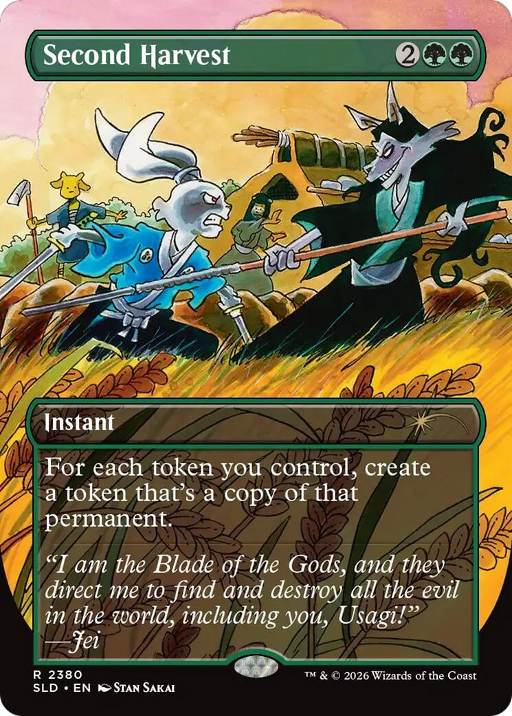 Image for Second Harvest (2380) (2380) (Secret Lair Drop Series) (SLD) - Magic: The Gathering