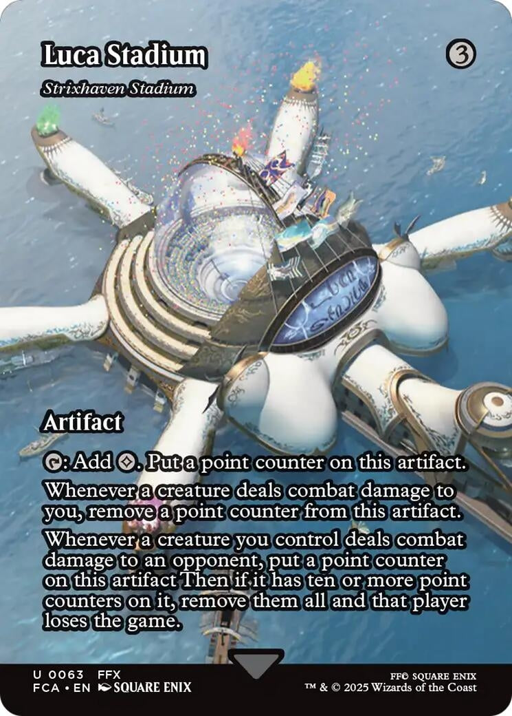 Image for Luca Stadium - Strixhaven Stadium (Showcase) (63) (FINAL FANTASY: Through the Ages) (FCA) - Magic: The Gathering