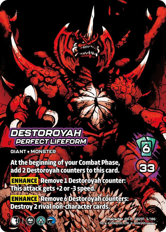 Image for Destoroyah, Perfect Lifeform (GDZ01 5/186) (Godzilla: Reign of Kaiju) - UniVersus