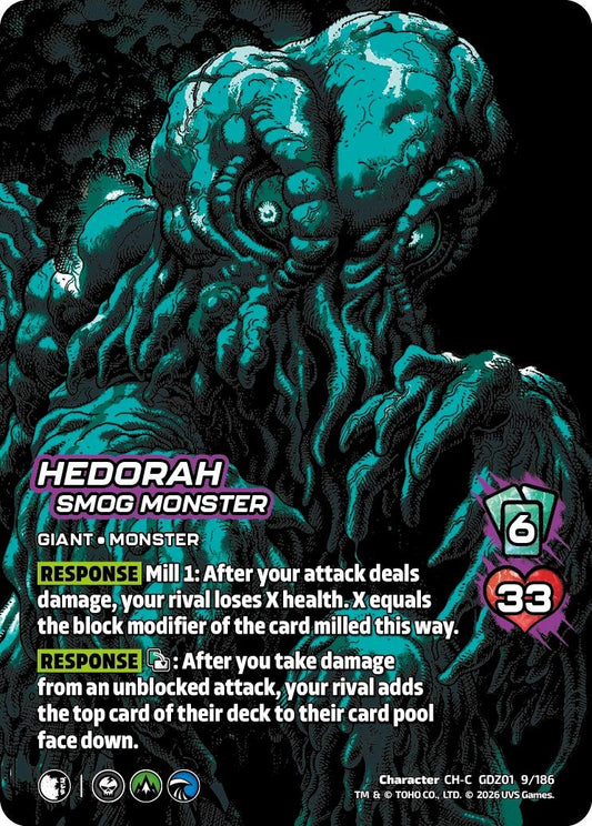 Image for Hedorah, Smog Monster (GDZ01 9/186) (Godzilla: Reign of Kaiju) - UniVersus