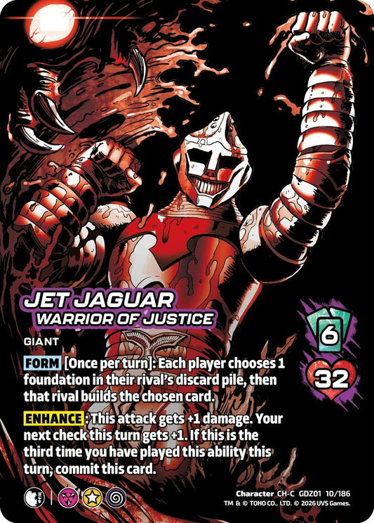 Image for Jet Jaguar, Warrior of Justice (GDZ01 10/186) (Godzilla: Reign of Kaiju) - UniVersus