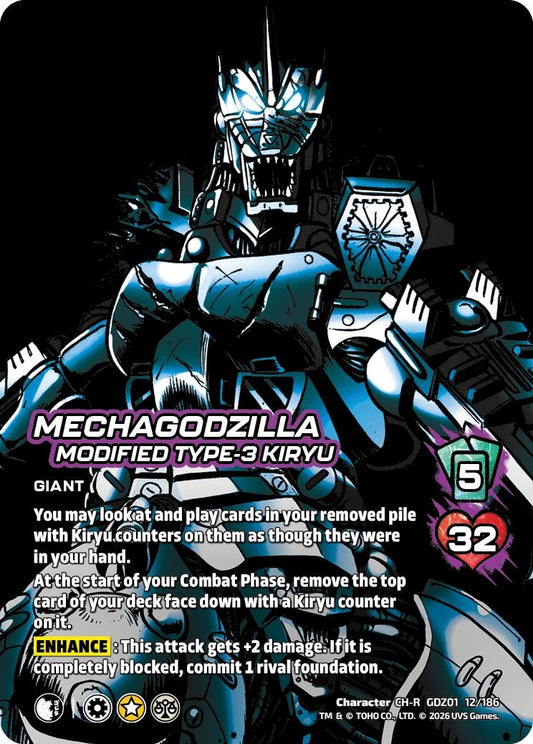 Image for Mechagodzilla, Modified Type-3 Kiryu (GDZ01 12/186) (Godzilla: Reign of Kaiju) - UniVersus