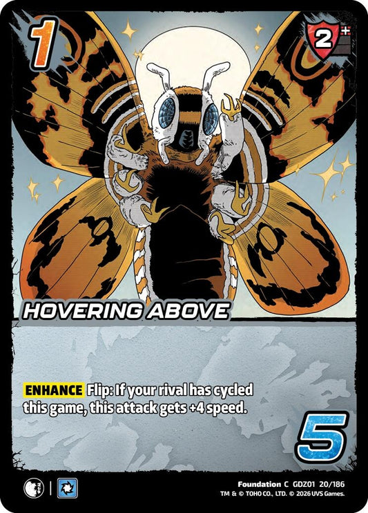 Image for Hovering Above (GDZ01 20/186) (Godzilla: Reign of Kaiju) - UniVersus