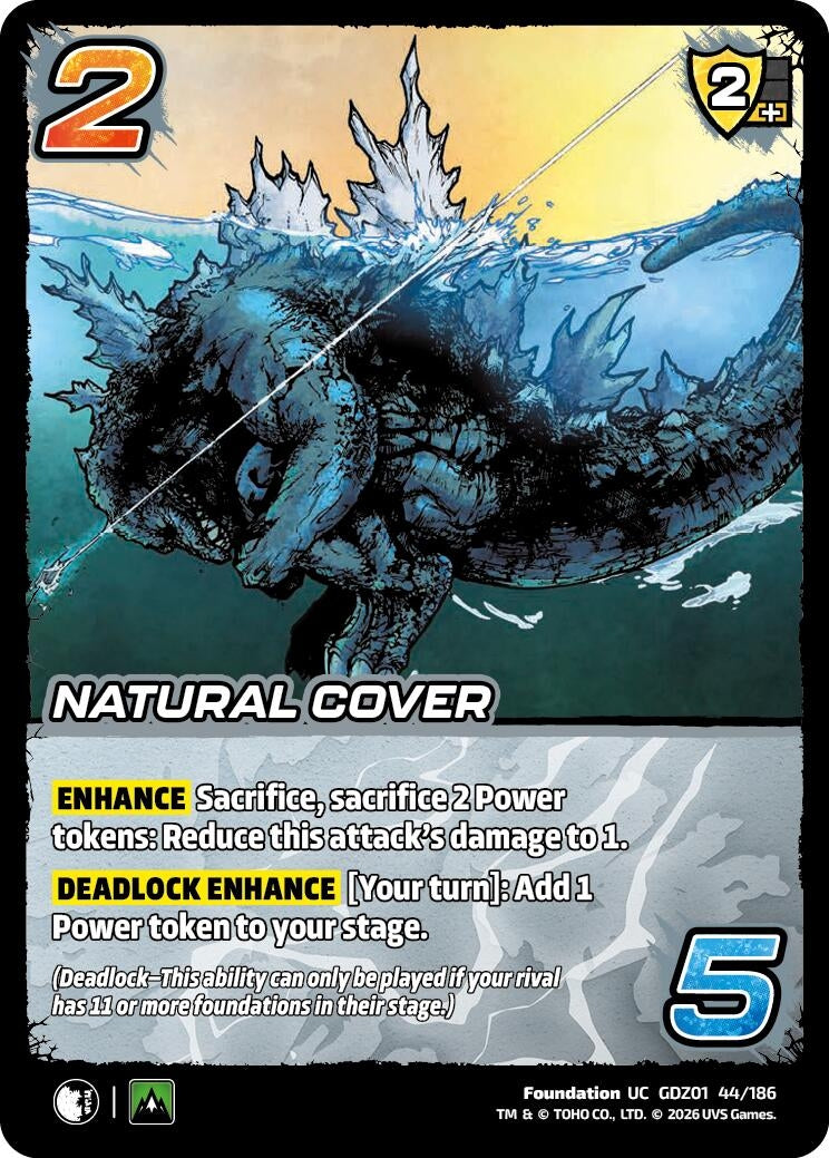 Image for Natural Cover (GDZ01 44/186) (Godzilla: Reign of Kaiju) - UniVersus