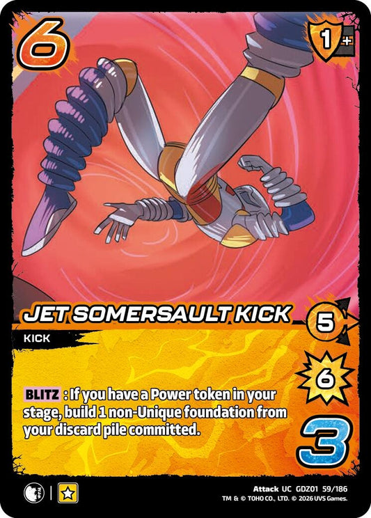 Image for Jet Somersault Kick (GDZ01 59/186) (Godzilla: Reign of Kaiju) - UniVersus