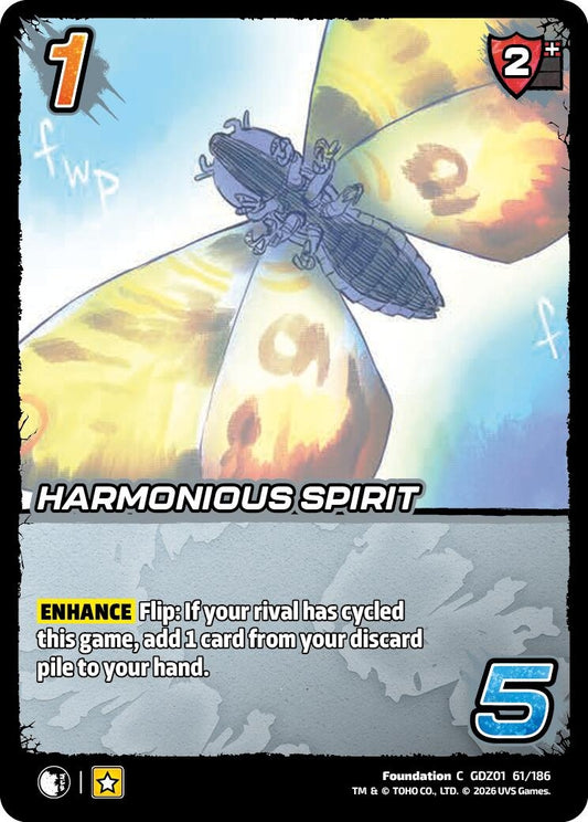 Image for Harmonious Spirit (GDZ01 61/186) (Godzilla: Reign of Kaiju) - UniVersus