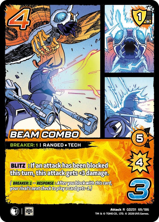 Image for Beam Combo (GDZ01 69/186) (Godzilla: Reign of Kaiju) - UniVersus