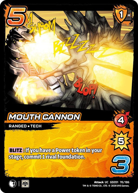 Image for Mouth Cannon (GDZ01 70/186) (Godzilla: Reign of Kaiju) - UniVersus