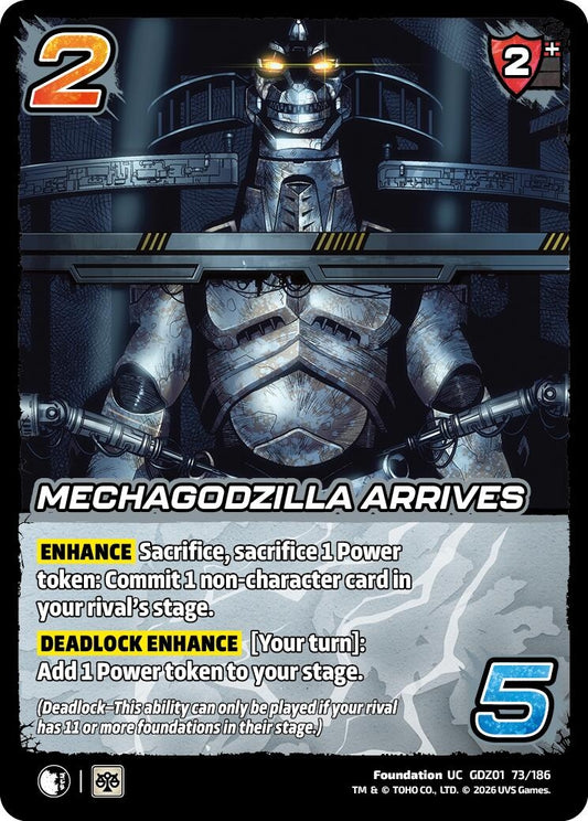 Image for Mechagodzilla Arrives (GDZ01 73/186) (Godzilla: Reign of Kaiju) - UniVersus