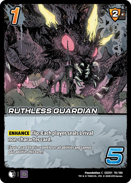 Image for Ruthless Guardian (GDZ01 78/186) (Godzilla: Reign of Kaiju) - UniVersus