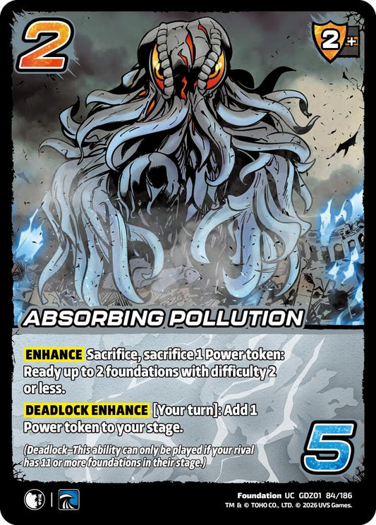 Image for Absorbing Pollution (GDZ01 84/186) (Godzilla: Reign of Kaiju) - UniVersus