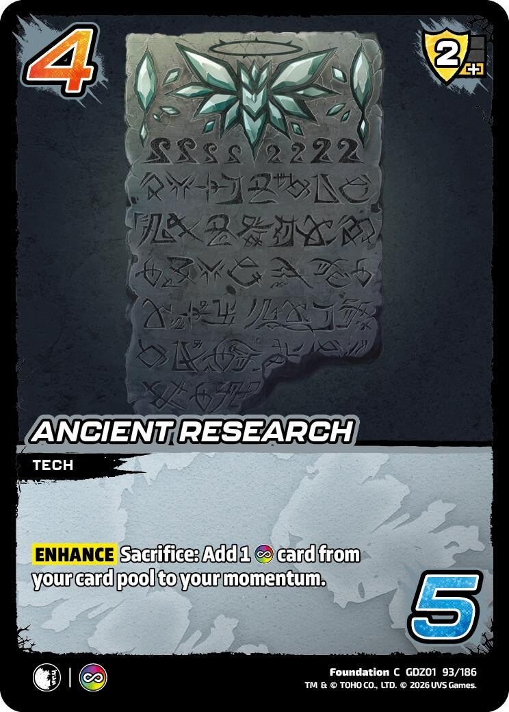 Image for Ancient Research (GDZ01 93/186) (Godzilla: Reign of Kaiju) - UniVersus
