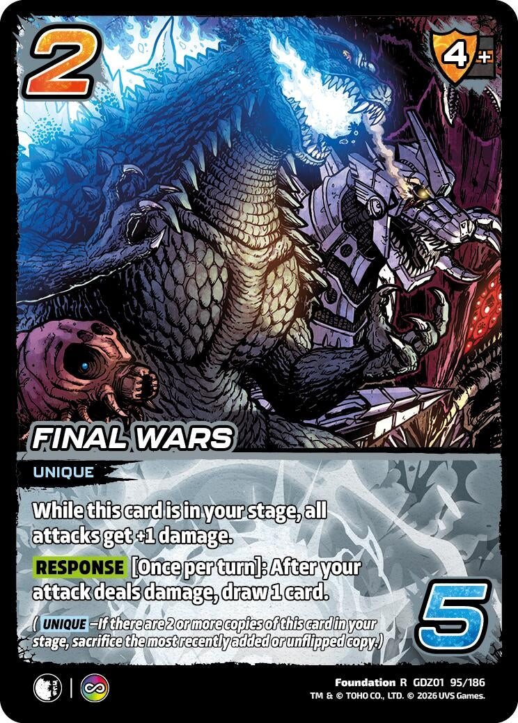 Image for Final Wars (GDZ01 95/186) (Godzilla: Reign of Kaiju) - UniVersus